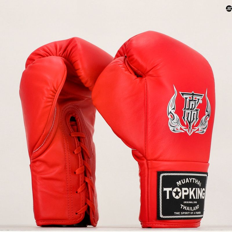 Рукавиці боксерські Top King Boxing Competition red 8