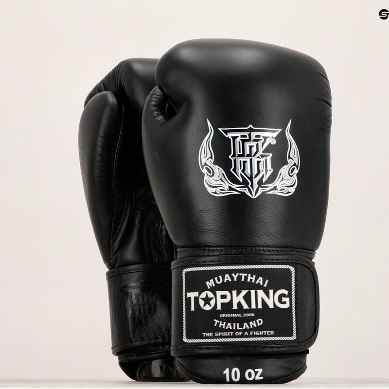 Рукавиці боксерські Top King Muay Thai Ultimate black 6