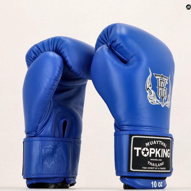 Рукавиці боксерські Top King Muay Thai Ultimate blue 6