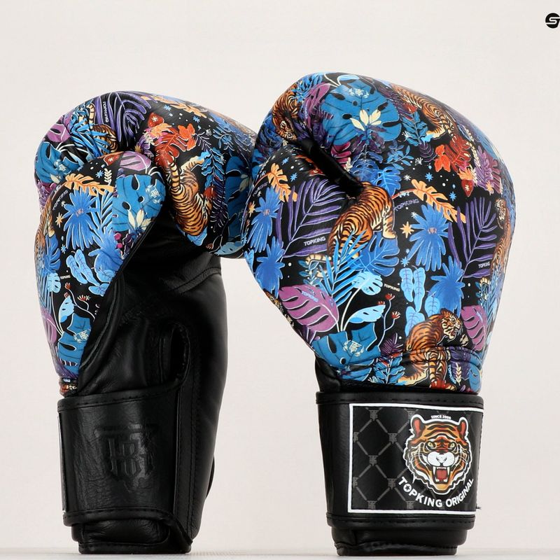 Рукавиці боксерські Top King Boxing Wild Tiger black 6