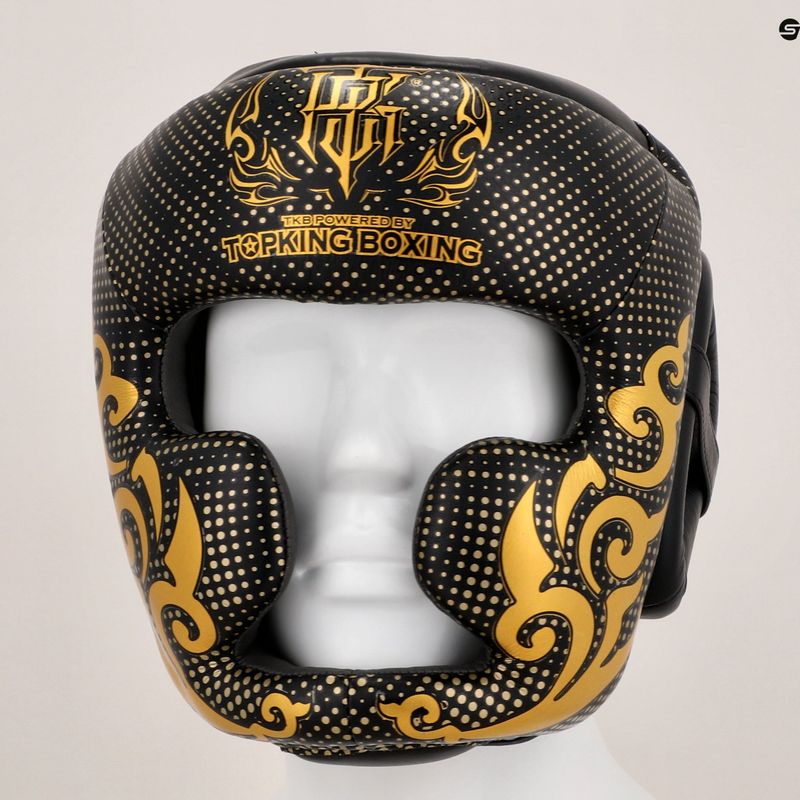 Шолом боксерський Top King Kanok black 8