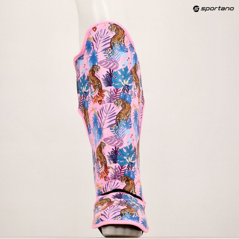 Захист для гомілок та стоп Top King Wild Tiger King pink 6