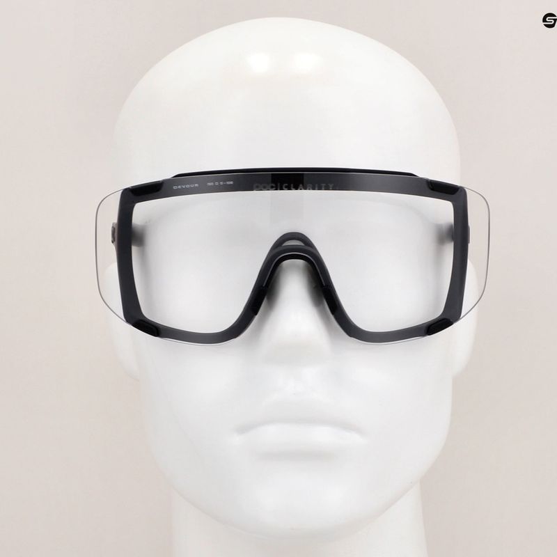 Сонцезахисні окуляри POC Devour Photochromic uranium black/clarity photochromic/змінні сірі 10