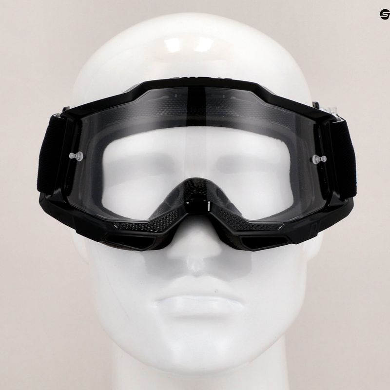 Окуляри велосипедні дитячі 100% Accuri 2 Junior black/clear 7