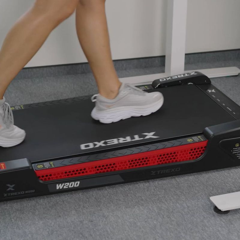 Бігова доріжка електрична XTREXO Walking Pad W200 чорний 17