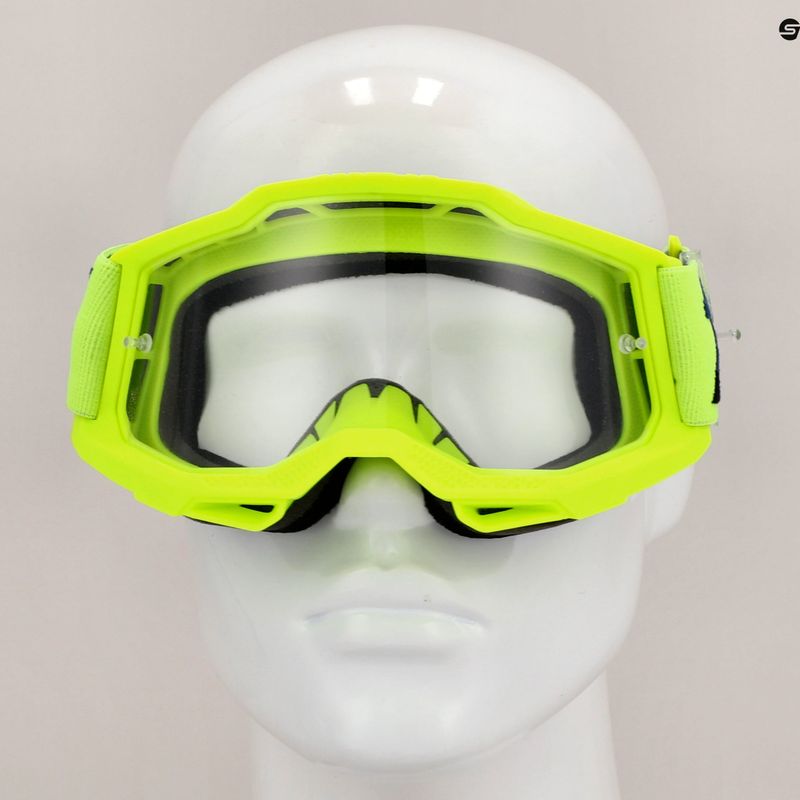 Окуляри велосипедні дитячі 100% Accuri 2 Junior fluo/yellow/clear 7