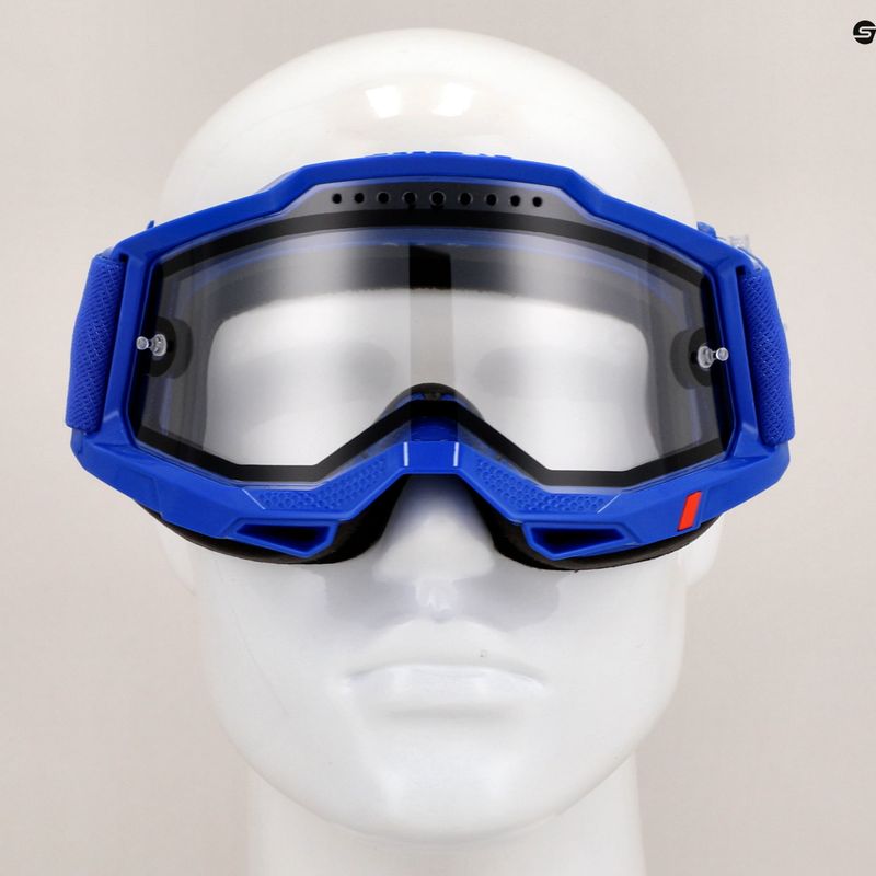 Окуляри велосипедні 100% Accuri 2 Enduro MTB blue/clear 7