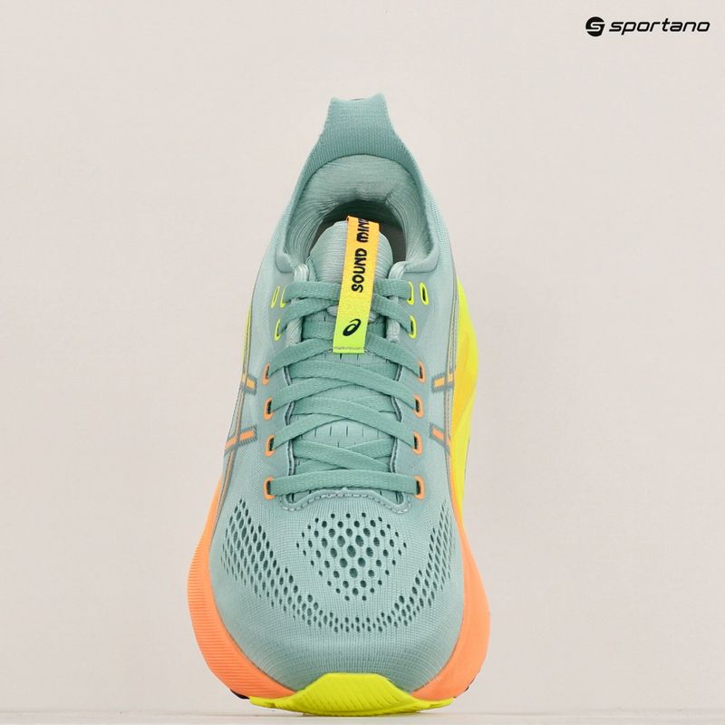 Кросівки для бігу жіночі ASICS Gel-Kayano 31 Paris light celadon/safety yellow 17