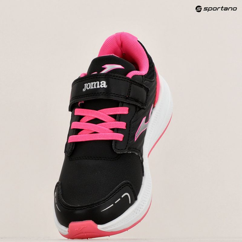 Кросівки дитячі для бігу Joma Fury black/fuchsia 9