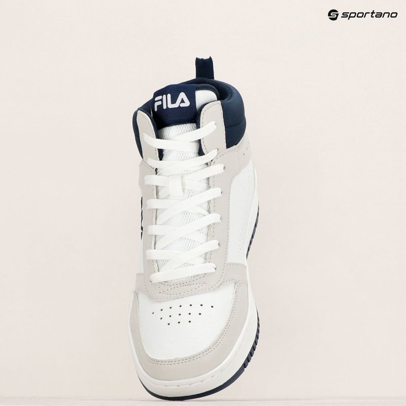 Кросівки чоловічі FILA Rega Mid white/fila navy 10