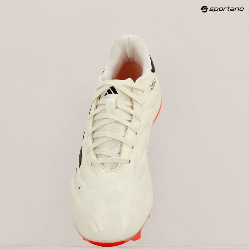 Кросівки футбольні чоловічі adidas Copa Pure II Pro FG ivory/core black/solar red 11