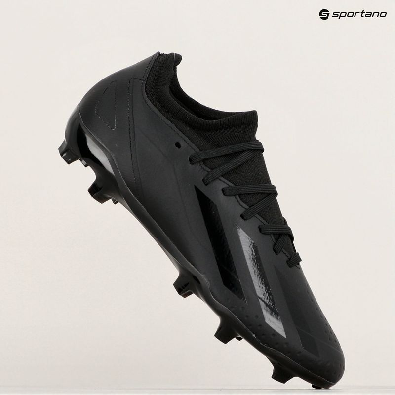 Кросівки футбольні чоловічі adidas X Crazyfast 3 FG core black 11
