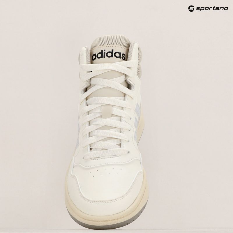 Кросівки жіночі adidas Hoops 3.0 Mid clowd white/dash grey/aluminium 9