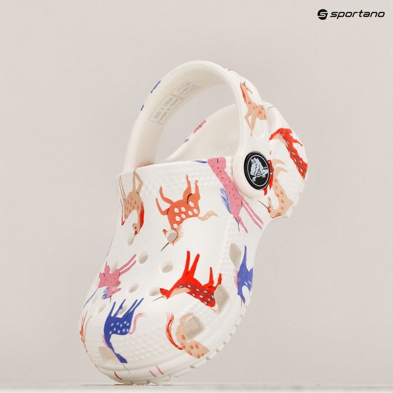 Шльопанці дитячі Crocs Classic Character Print Clog Toddler unicorn 16