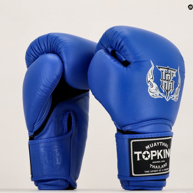 Боксерські рукавички Top King Muay Thai Super Air сині 7