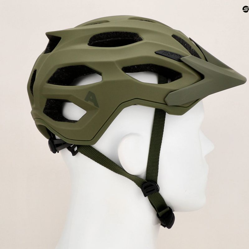 Шолом велосипедний Alpina Carapax 2.0 olive matt 8