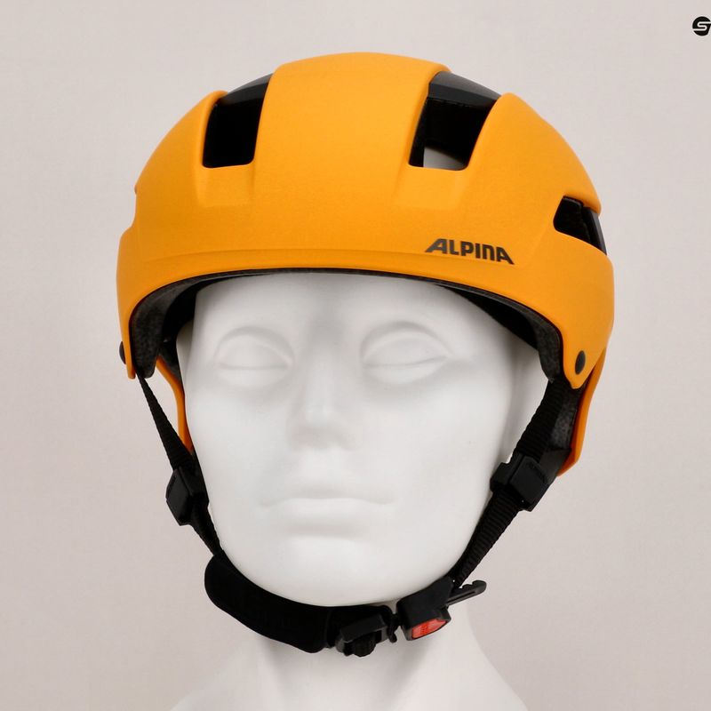 Шолом велосипедний Alpina Soho burned yellow matte 7
