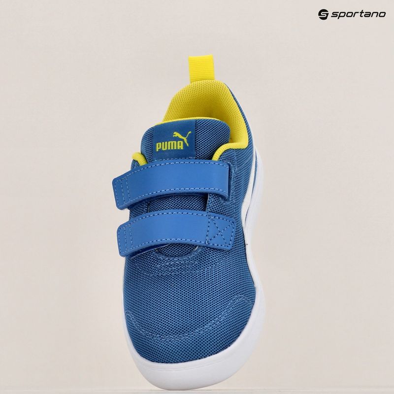 Кросівки дитячі PUMA Courtflex v2 Mesh V PS star sapphire/puma white 9