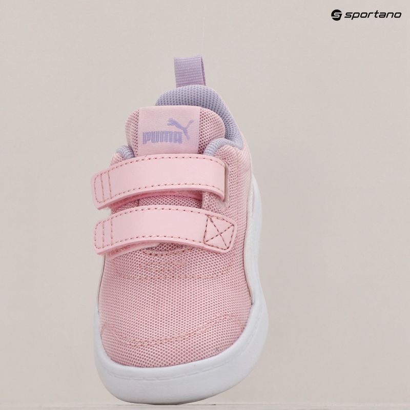 Кросівки дитячі PUMA Courtflex v2 Mesh V Inf pink lady/puma white 9