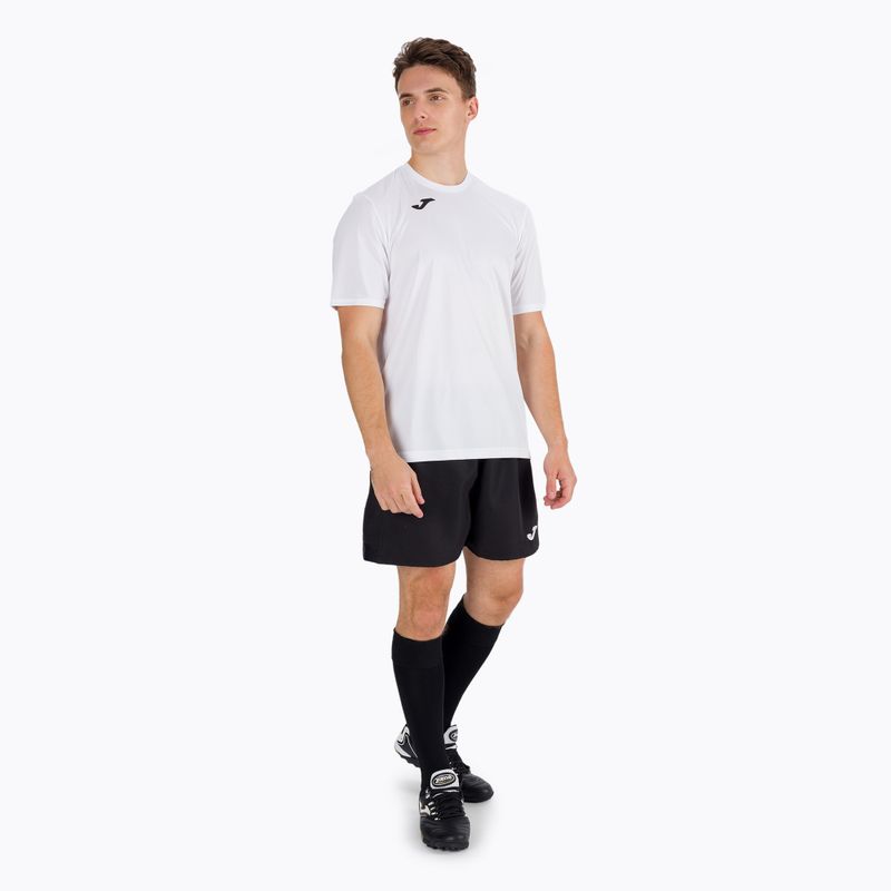Футболка футбольна чоловіча Joma Combi біла 100052.200 2