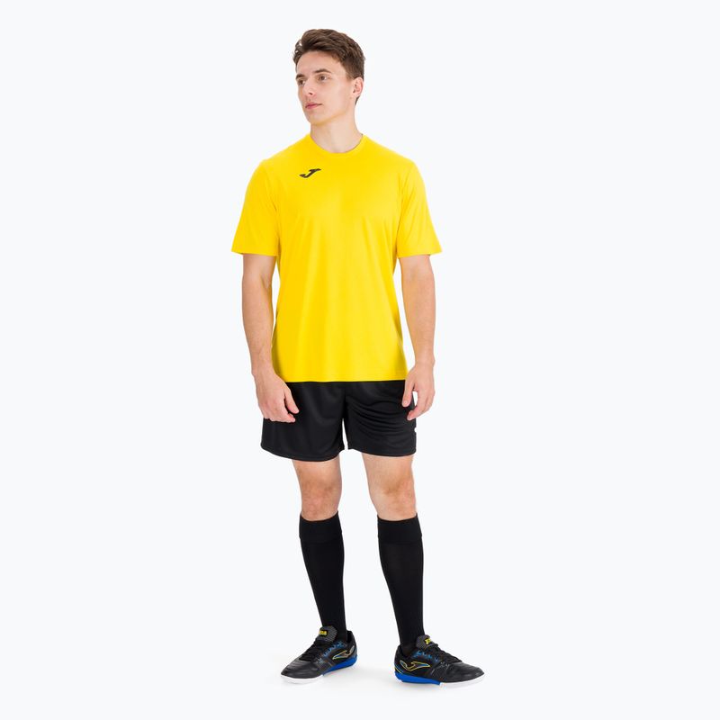 Футболка футбольна Joma Combi SS жовта 100052 2