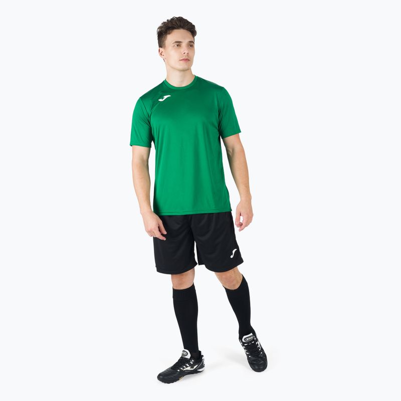Футболка футбольна Joma Combi SS зелена 100052 2