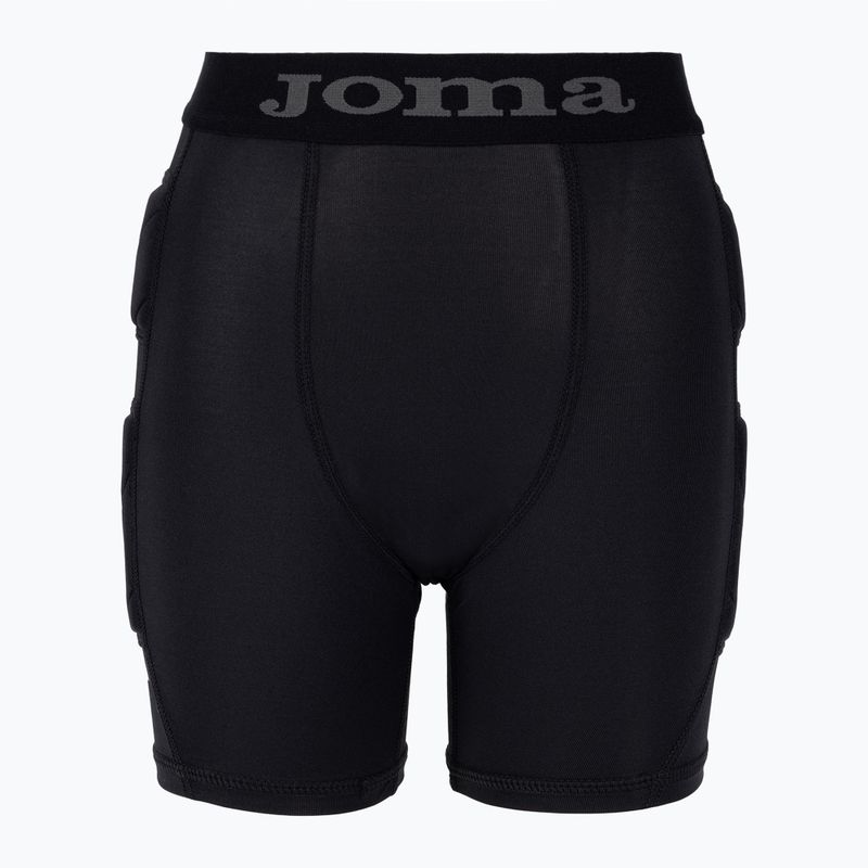 Шорти футбольні дитячі Joma Goalkeeper Protec чорні 100010.100