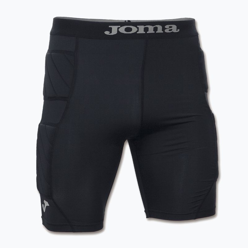 Шорти воротарські чоловічі Joma Goalkeeper Protect чорні 100010.100