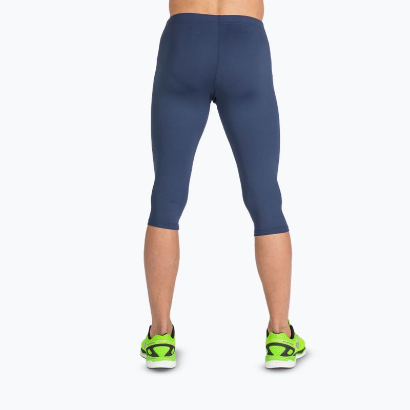 Легінси для тренувань чоловічі Joma Record 3/4 navy 2