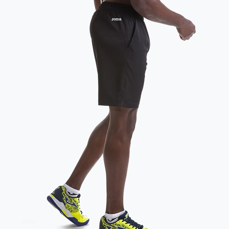 Шорти тенісні чоловічі Joma Bermuda Master чорні 100186.100 3