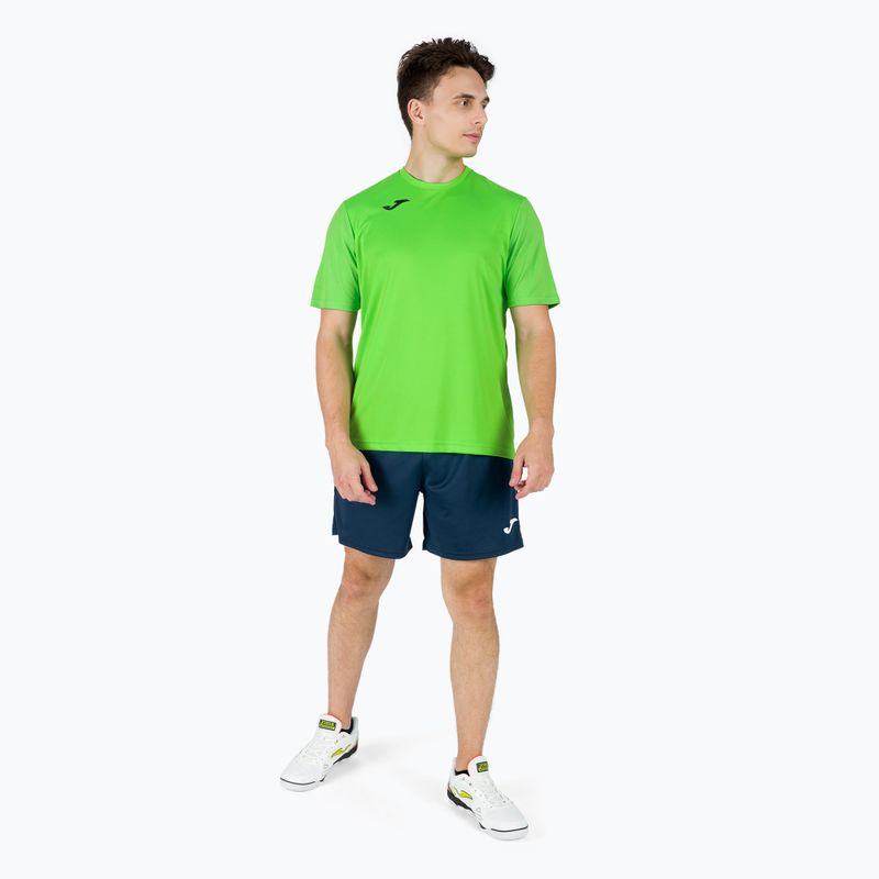 Футболка футбольна Joma Combi SS зелена 100052 2