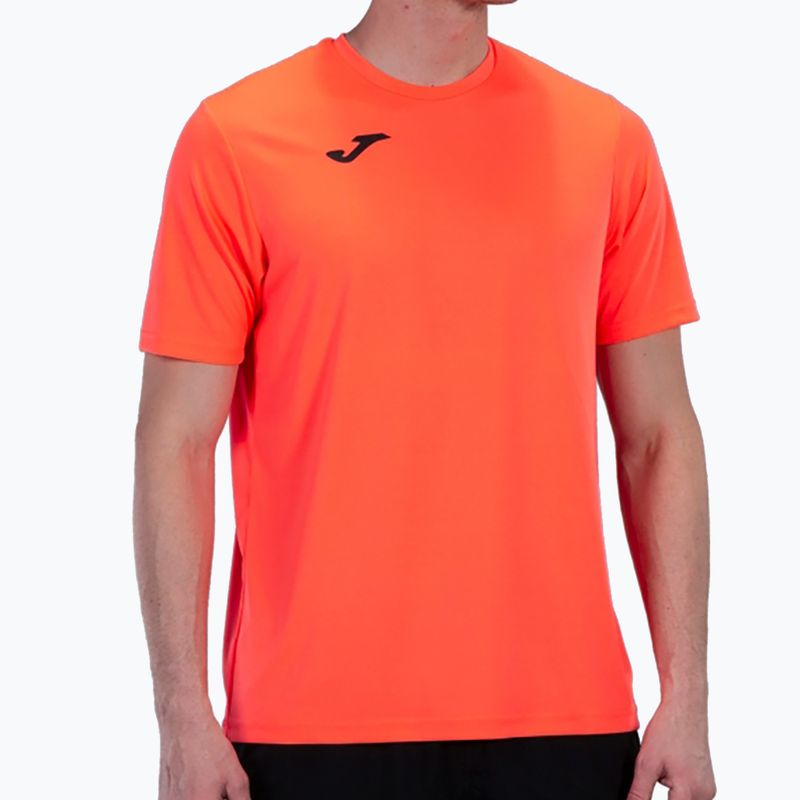 Футболка футбольна Joma Combi SS помаранчева 100052 7