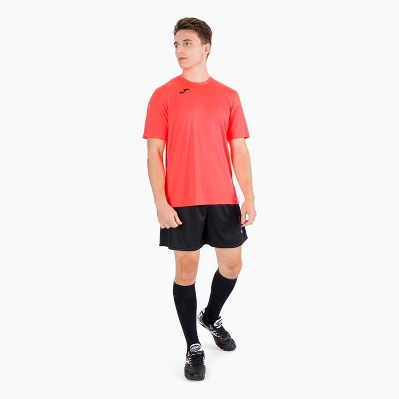 Футболка футбольна Joma Combi SS помаранчева 100052 2