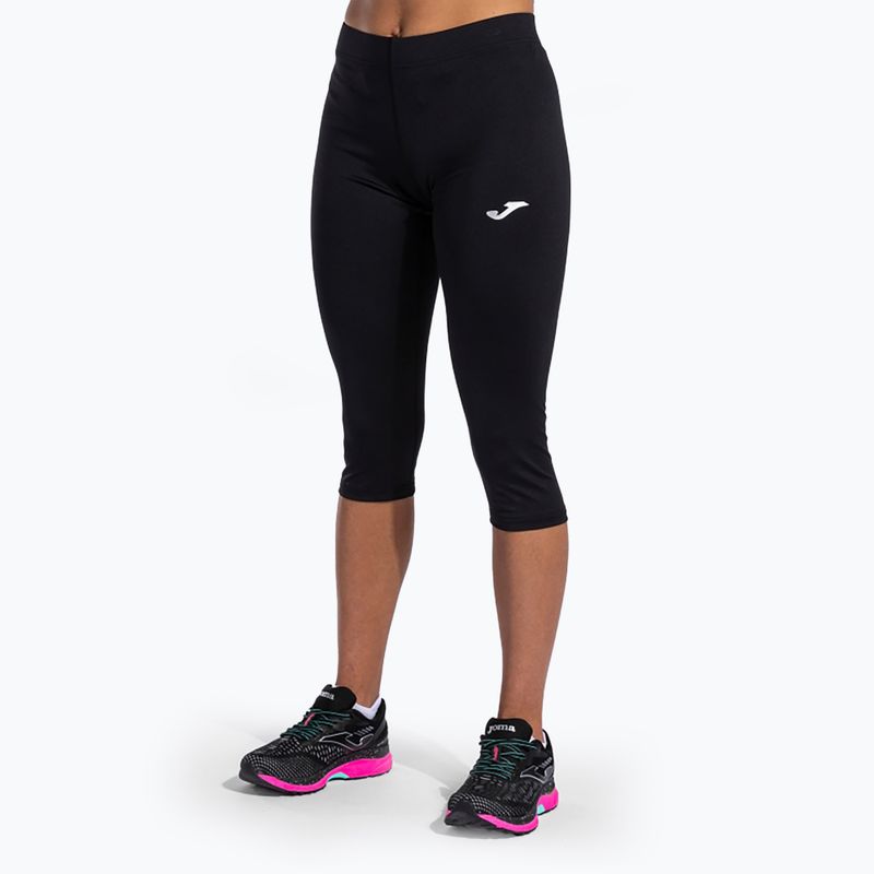 Легінси для бігу жіночі Joma Olimpia 3/4 black 2