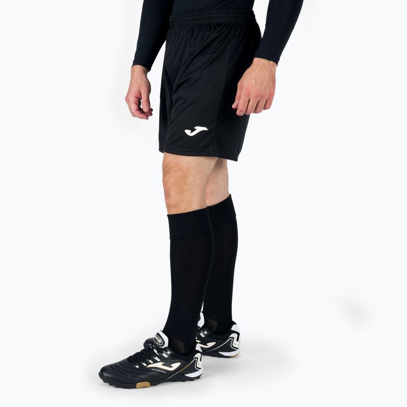 Шорти тренувальні чоловічі  Joma Treviso чорні 100822.100 2