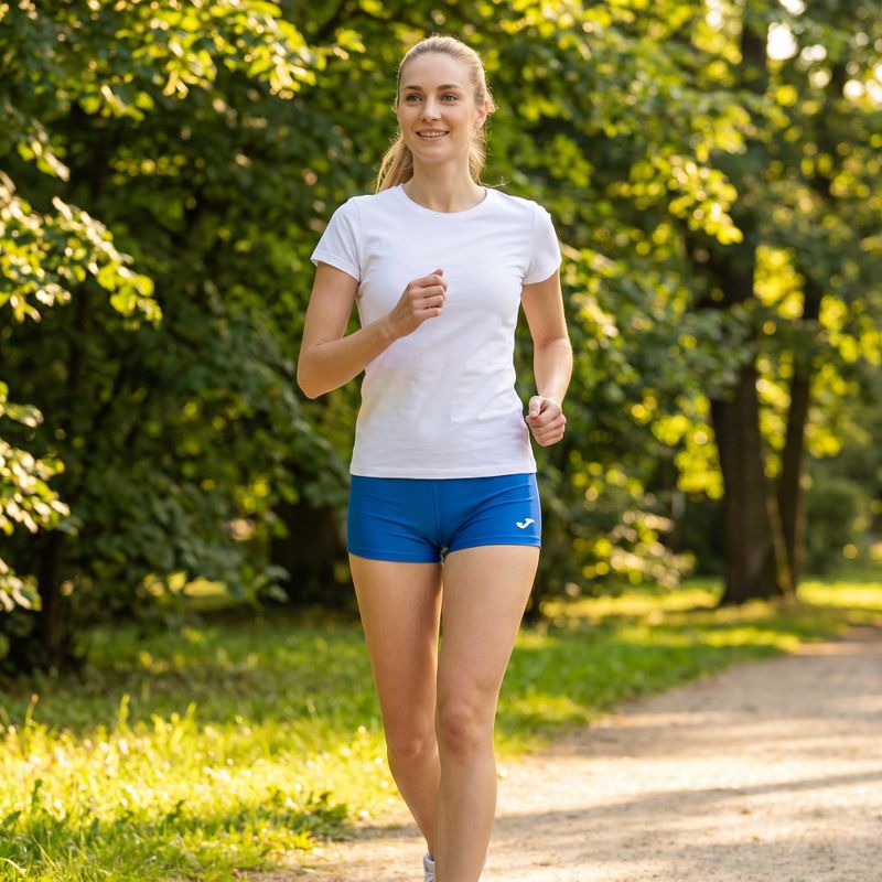 Шорти для бігу жіночі Joma Elastic Short royal 5