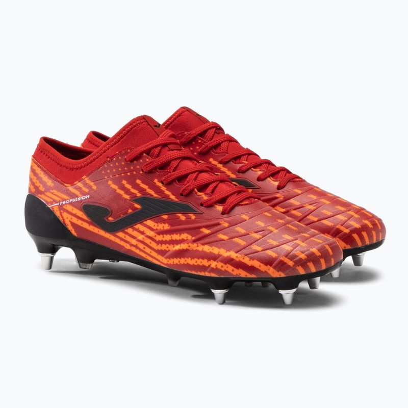 Футбольні бутси чоловічі Joma Propulsion Lite 906 SG червоні PROLW.906.SG 5