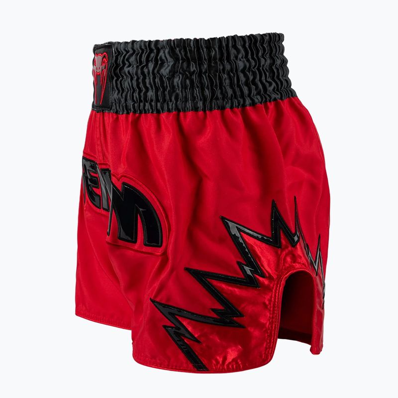 Чоловічі тренувальні шорти Venum Inferno Muay Thai червоний/темно-сірий/чорний 3
