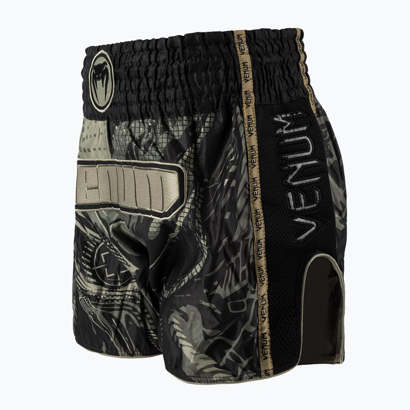 Шорти для тренувань чоловічі Venum Nexus Invader Muay Thai black/sand 3