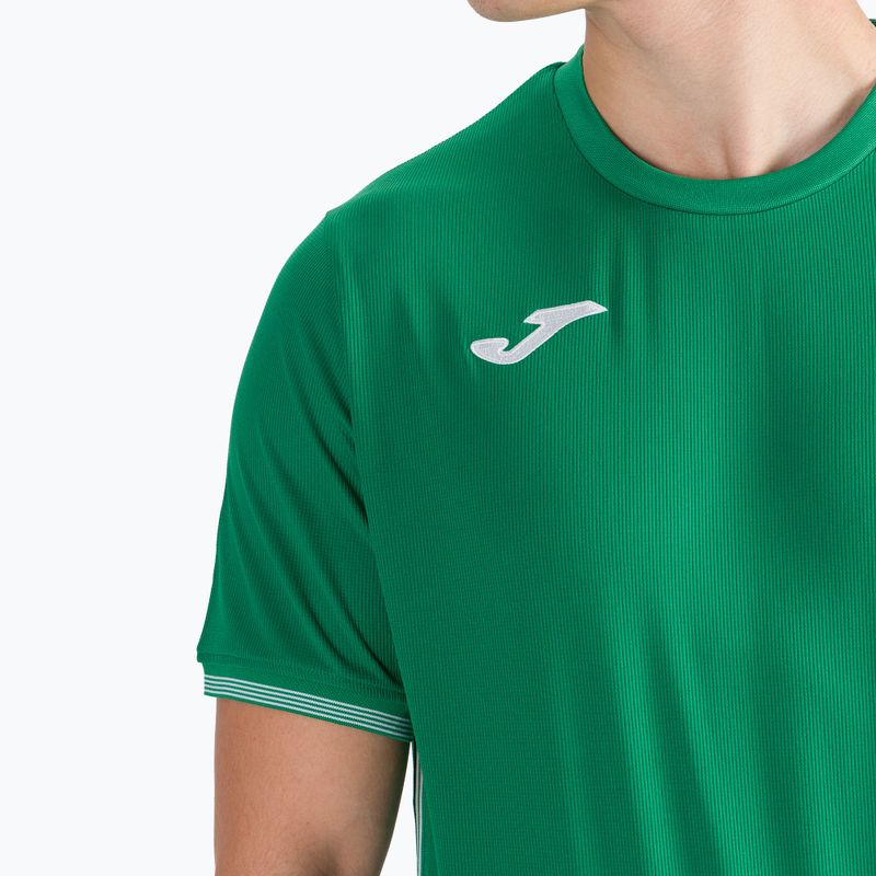 Футболка футбольна чоловіча Joma Compus III зелена 101587.450 4