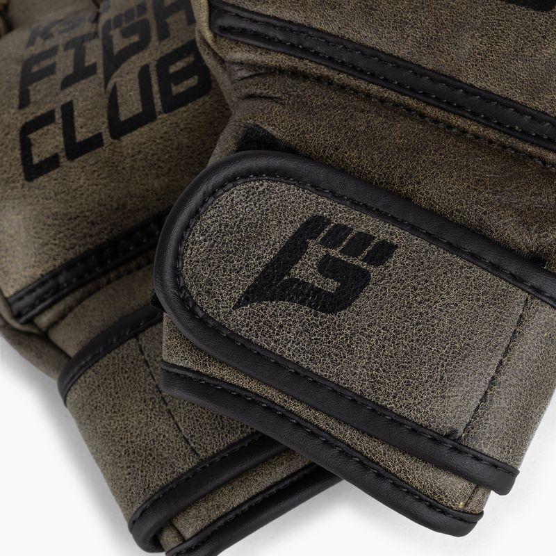 Рукавиці грепплінгові KSW Fight Club brown 5