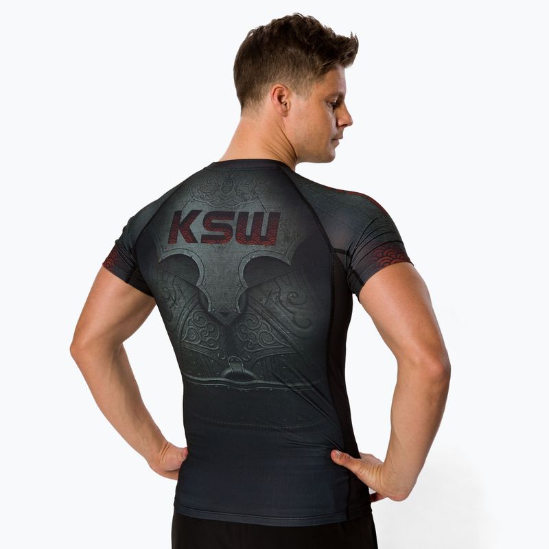 Рашгард чоловічий KSW Last Samuraj black 3