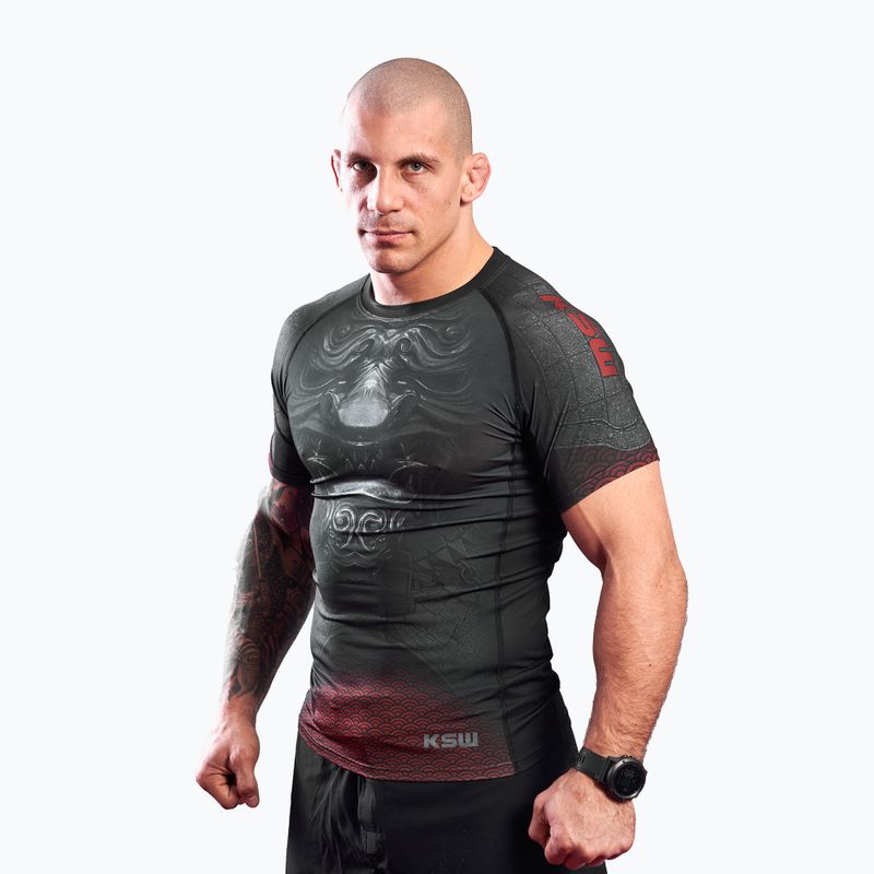 Рашгард чоловічий KSW Last Samuraj black 5