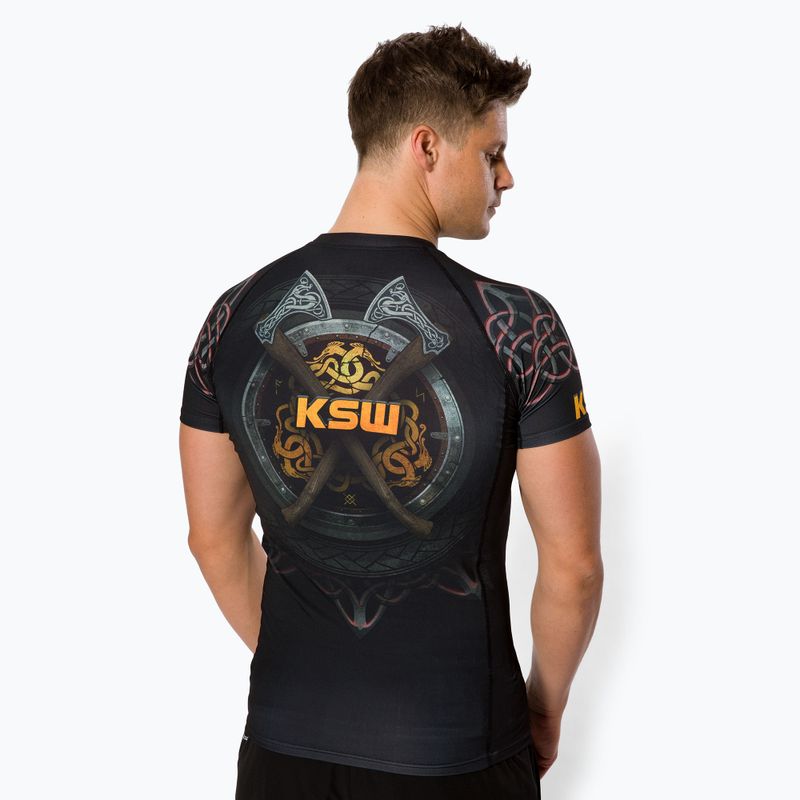 Рашгард чоловічий KSW Mad Viking black 3