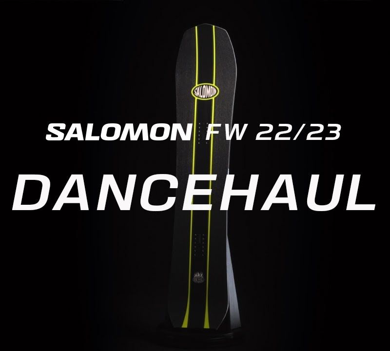Сноуборд Salomon Dancehaul чорно-жовтий L47017800 13