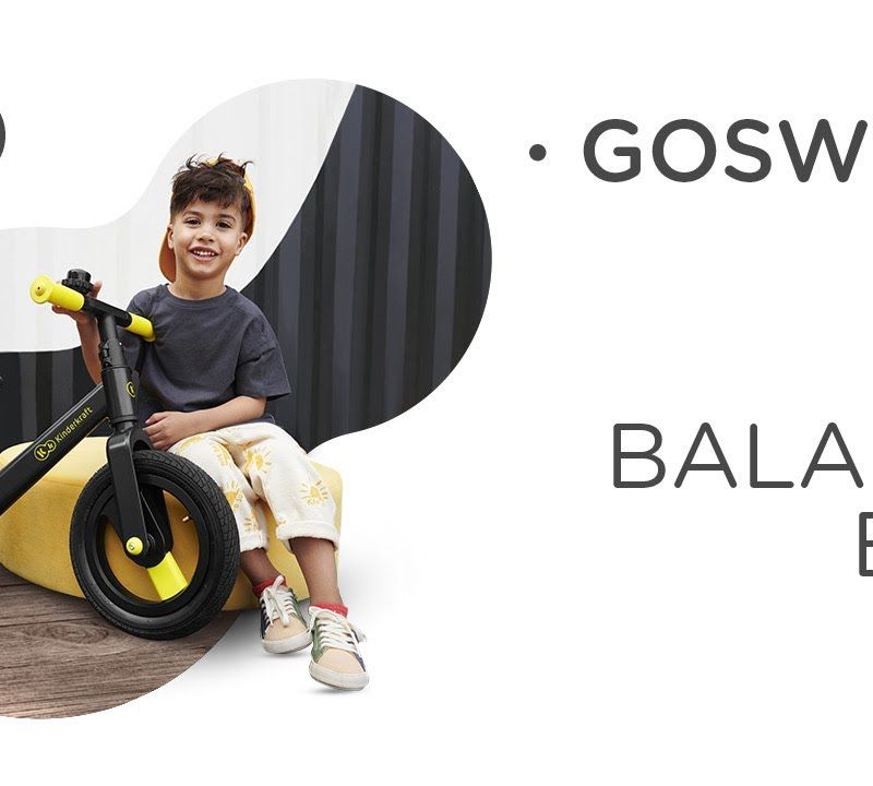 Велосипед біговий Kinderkraft Goswift чорний KRGOSW00BLK0000 8