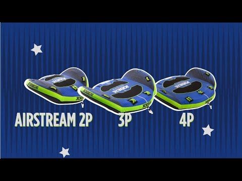 Плюшка для катання по воді JOBE Airstream Towable 4P бірюзова 230422001 8