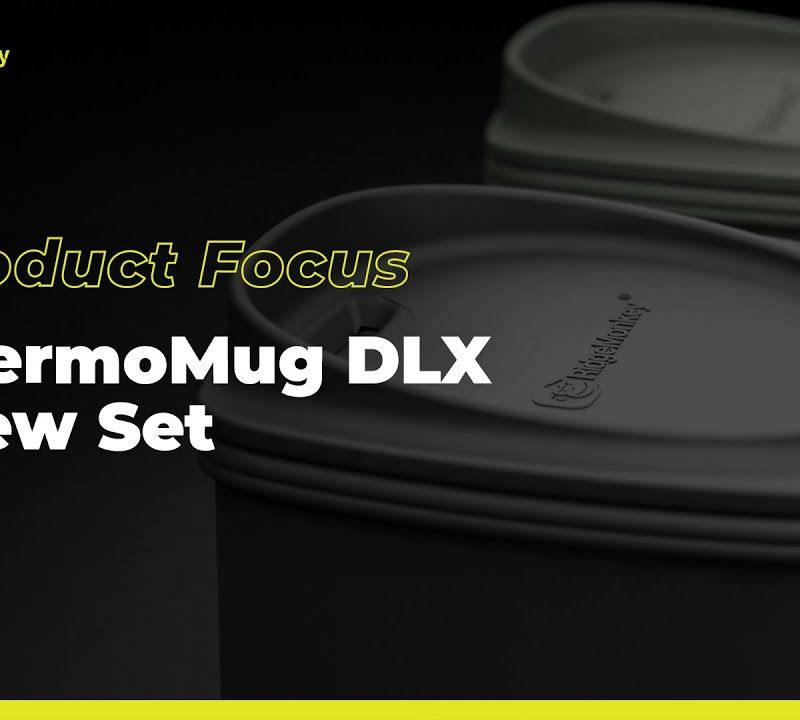 Чашка RidgeMonkey ThermoMug DLX Brew Set сіра RM550 7