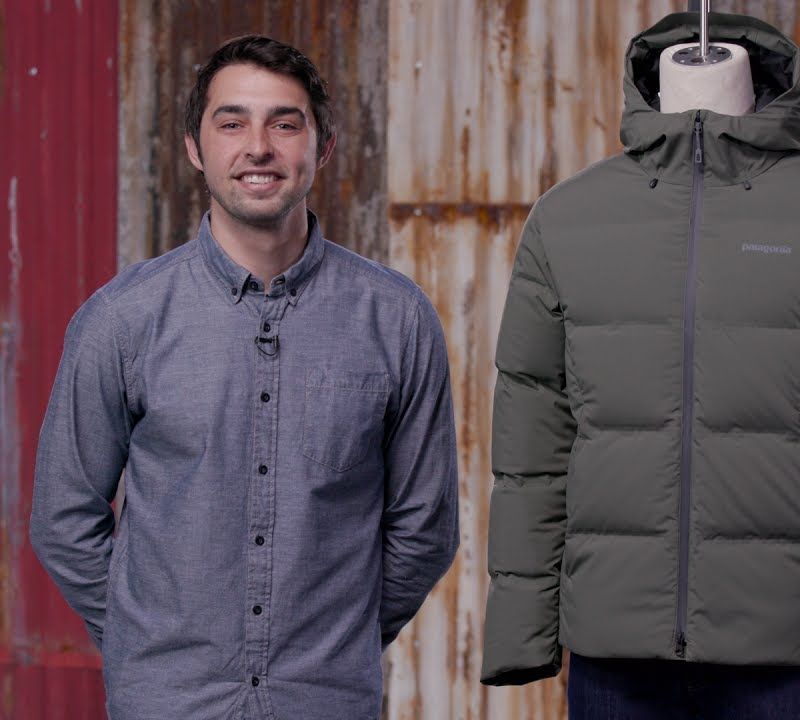 Чоловічий пуховик Patagonia Jackson Glacier чорний 7