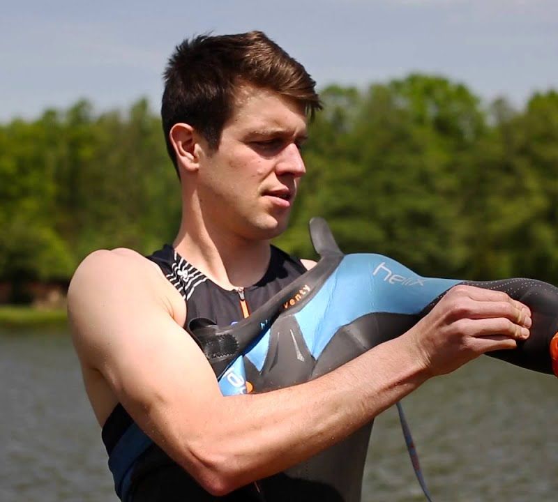 Гідрокостюм для триатлону чоловічий BlueSeventy Fusion 2021 black 9